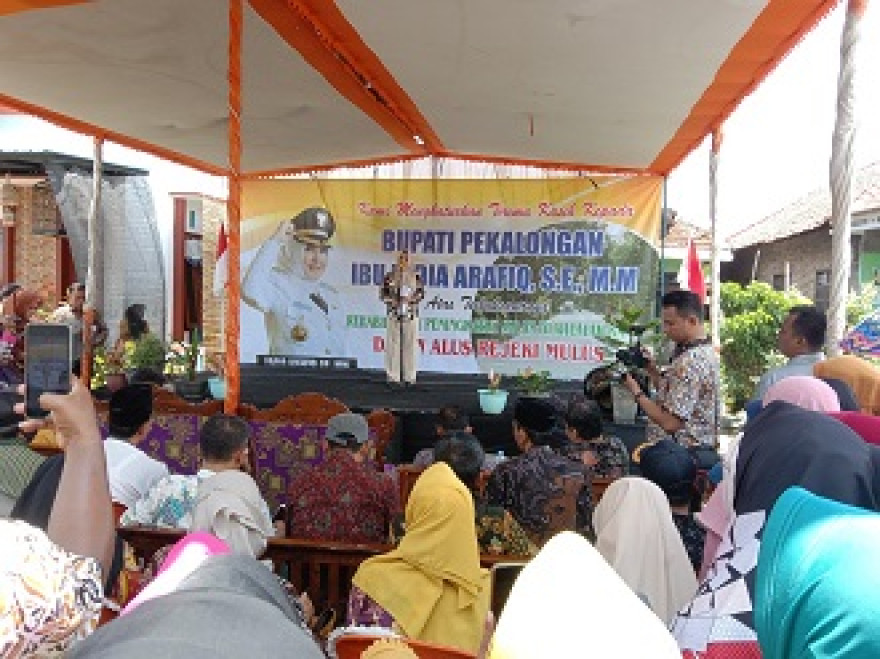 Peresmian Jalan Kabupaten Desa Sumublor Bulaksari